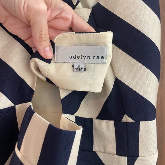 Adelyn Rae Striped Nautical Dress Size Small - Picture 2 of 4